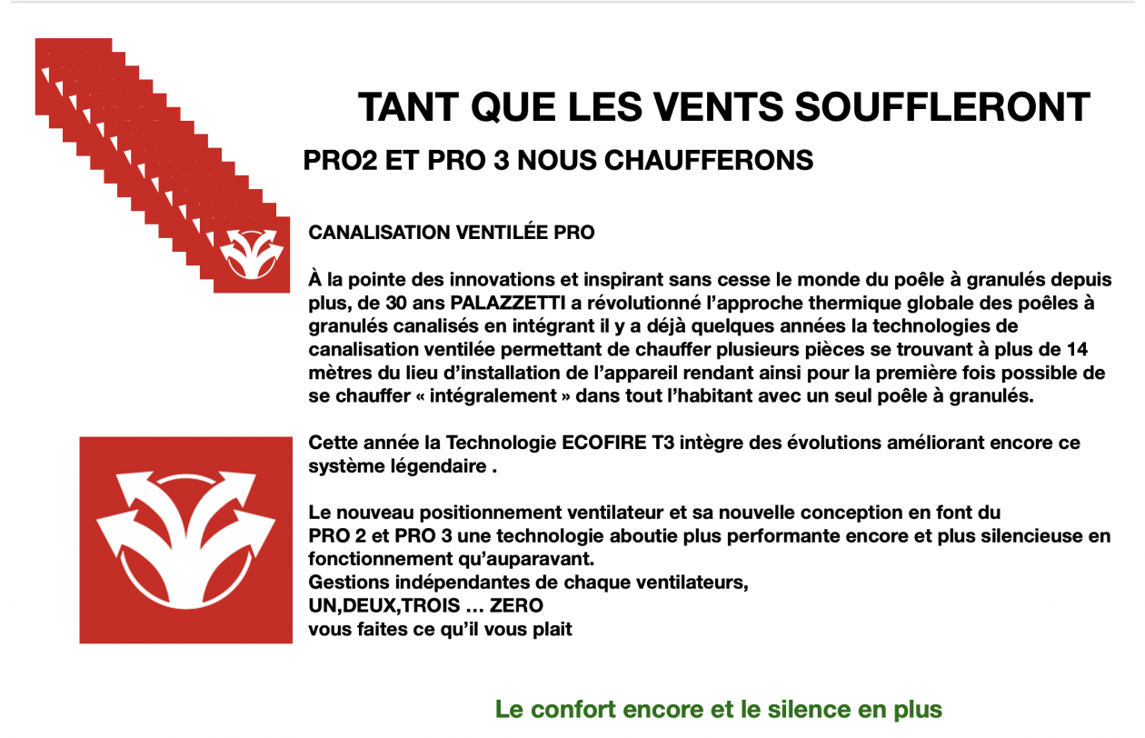 PRO 2 T 3 AIRMETIC PALAZZETTI BRETAGNE PRO 2 T 3 AIRMETIC PALAZZETTI BRETAGNE