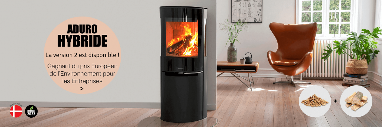 POELE HYBRIDE BOIS BUCHE GRANULES AIRMETIC BREST POELE HYBRIDE BOIS BUCHE GRANULES AIRMETIC BREST